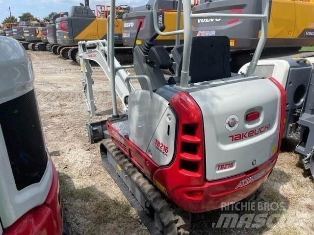 Takeuchi TB216 Mini ekskavatoriai < 7 t