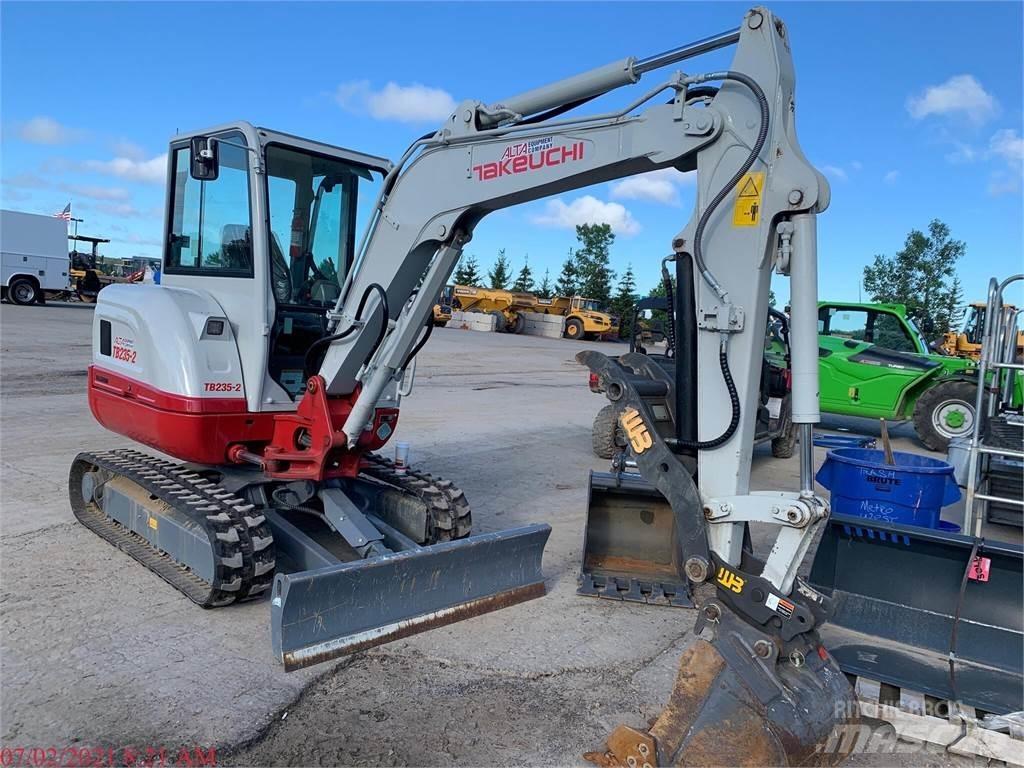Takeuchi TB235-2 Mini ekskavatoriai < 7 t