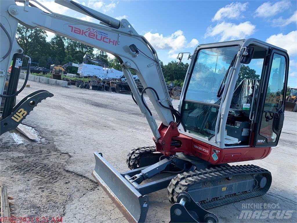 Takeuchi TB235-2 Mini ekskavatoriai < 7 t