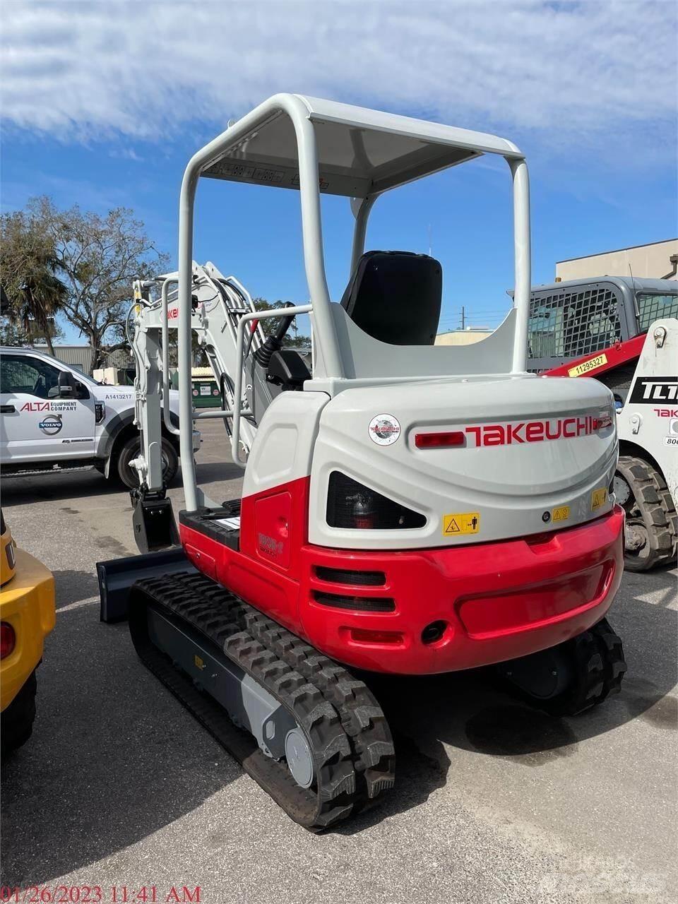 Takeuchi TB235-2 Mini ekskavatoriai < 7 t