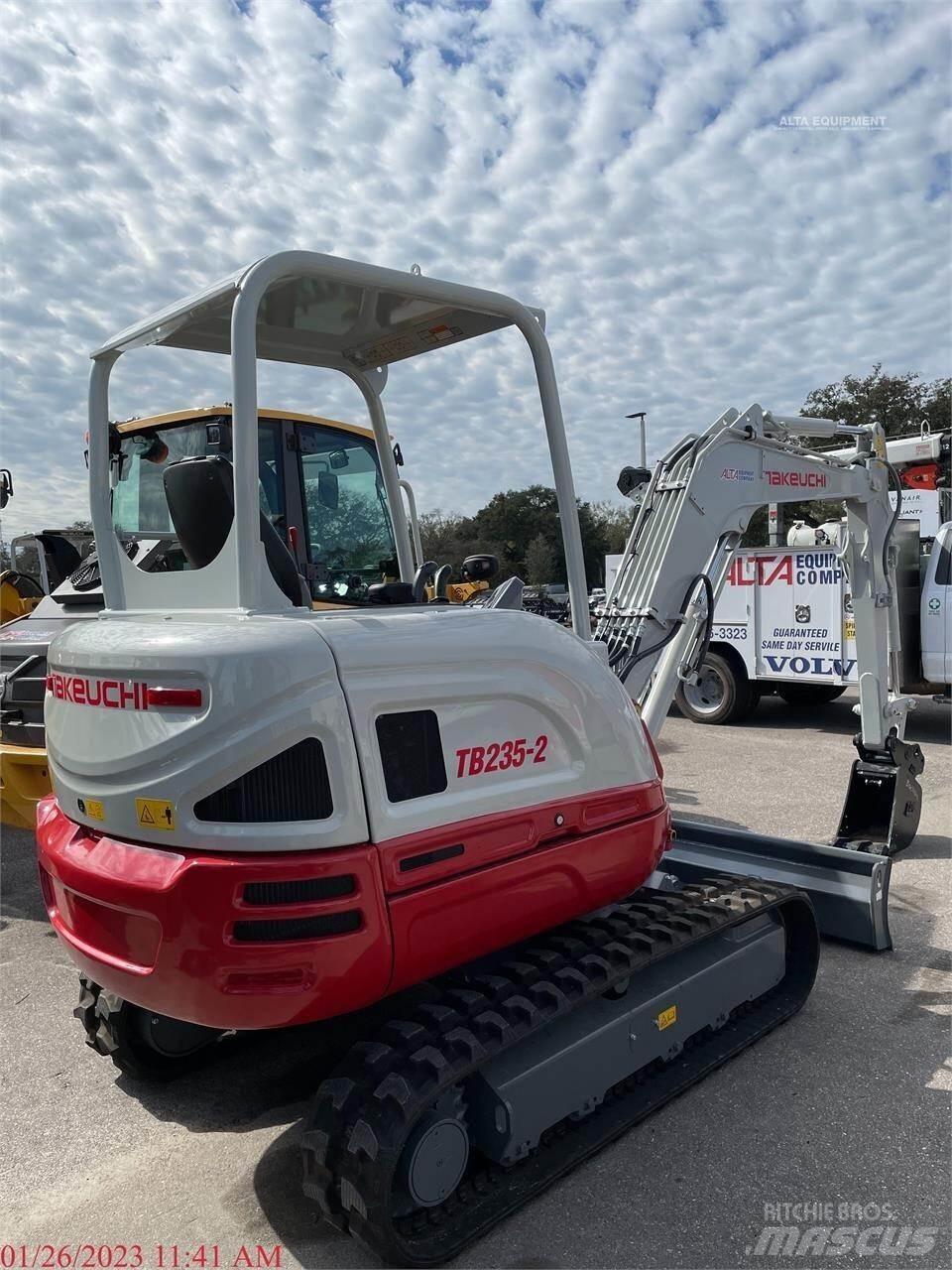 Takeuchi TB235-2 Mini ekskavatoriai < 7 t