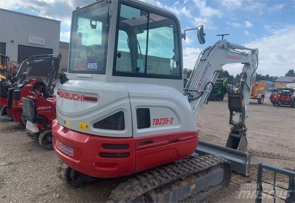 Takeuchi TB235-2 Mini ekskavatoriai < 7 t