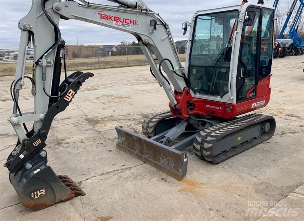 Takeuchi TB235-2 Mini ekskavatoriai < 7 t