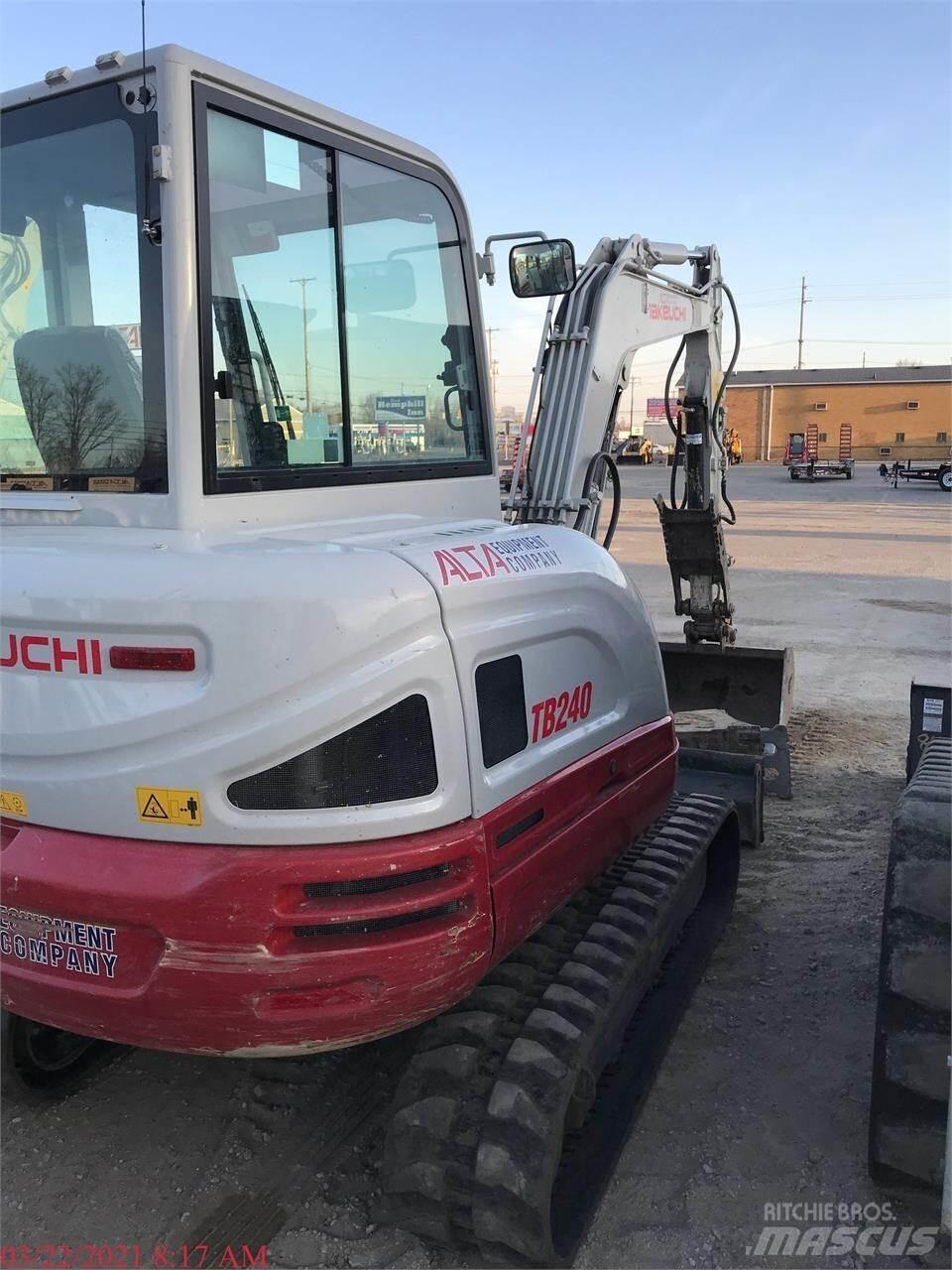 Takeuchi TB240 Mini ekskavatoriai < 7 t
