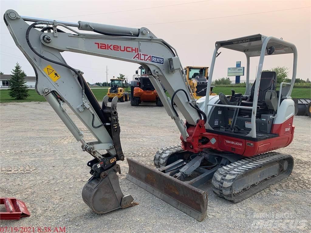 Takeuchi TB240 Mini ekskavatoriai < 7 t