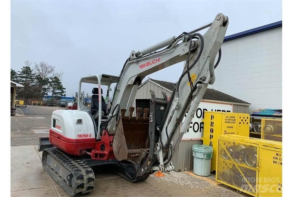 Takeuchi TB250-2 Mini ekskavatoriai < 7 t