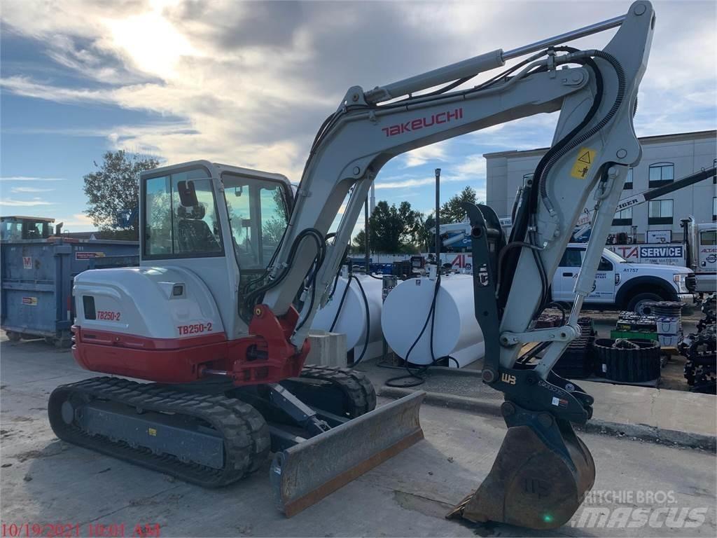 Takeuchi TB250-2 Mini ekskavatoriai < 7 t