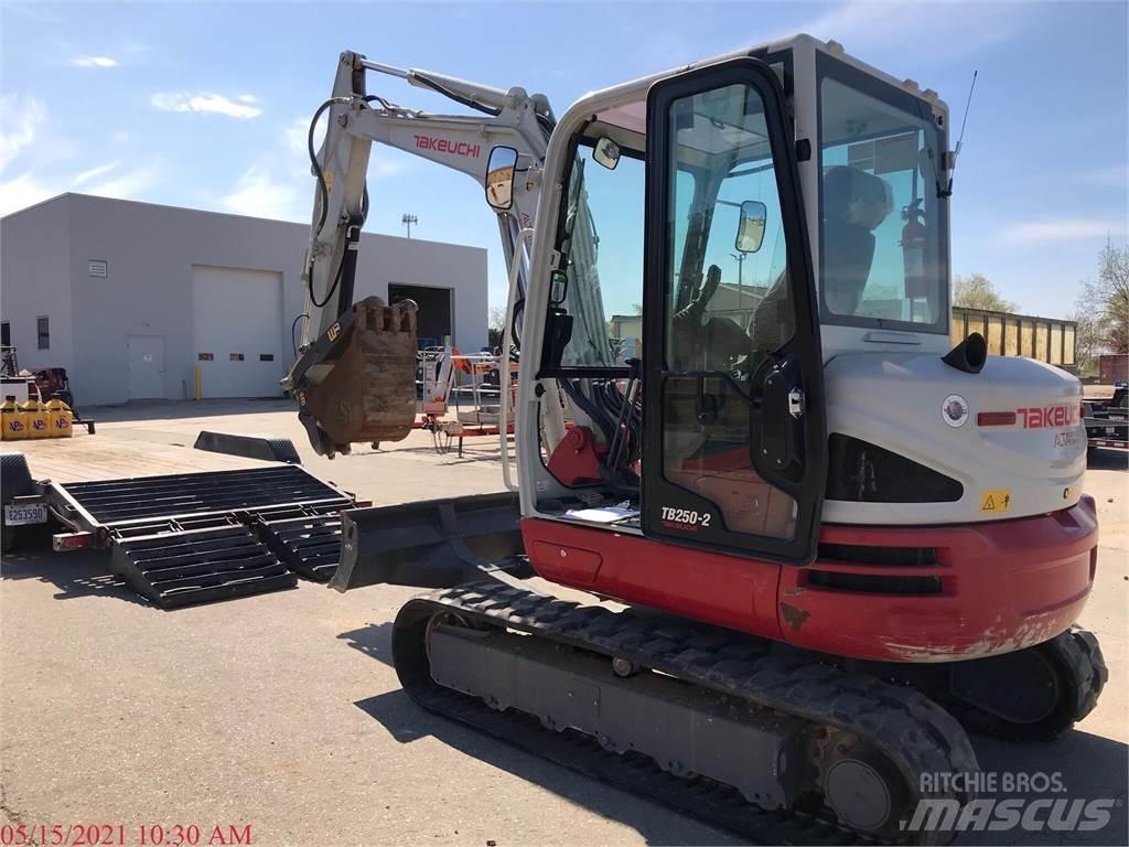 Takeuchi TB250-2 Mini ekskavatoriai < 7 t