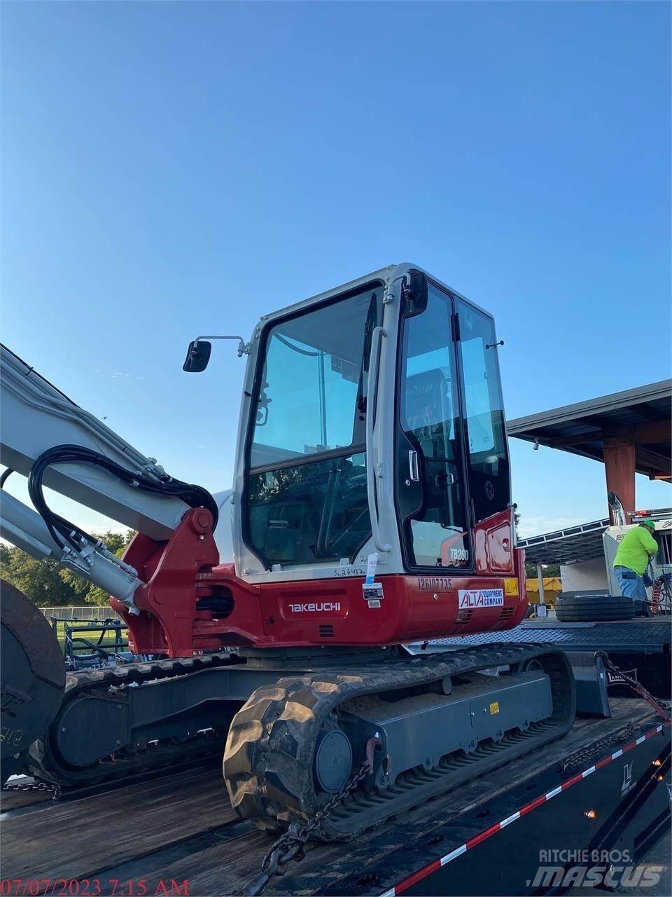 Takeuchi TB260 Vikšriniai ekskavatoriai