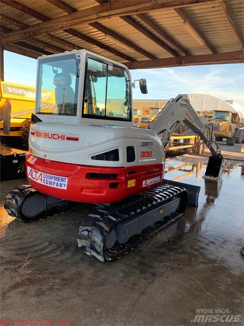 Takeuchi TB260 Vikšriniai ekskavatoriai