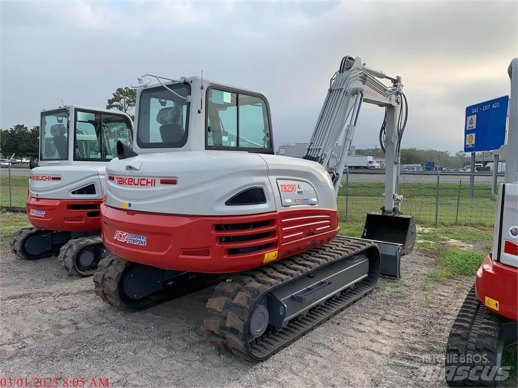 Takeuchi TB290 Vikšriniai ekskavatoriai