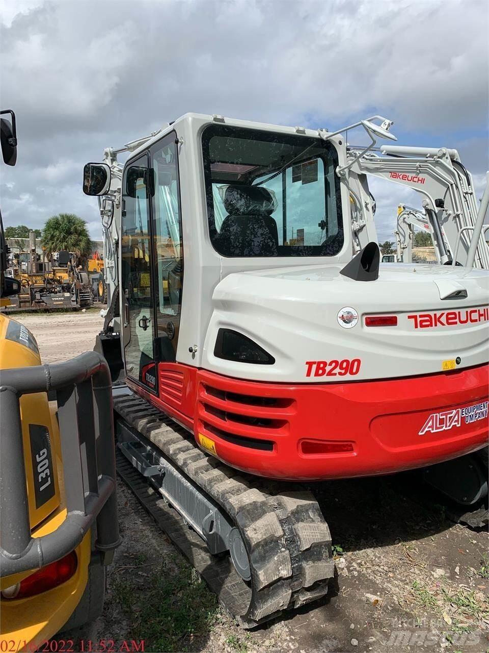 Takeuchi TB290 Vikšriniai ekskavatoriai