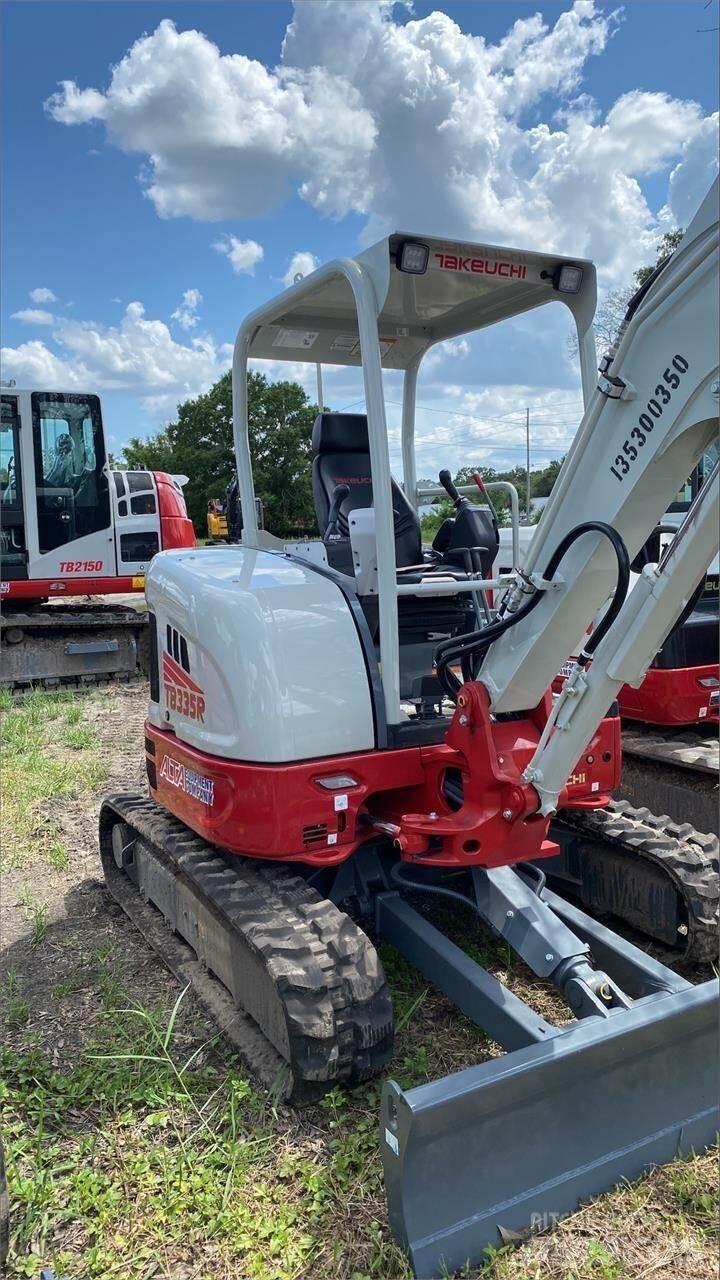 Takeuchi TB335R Mini ekskavatoriai < 7 t