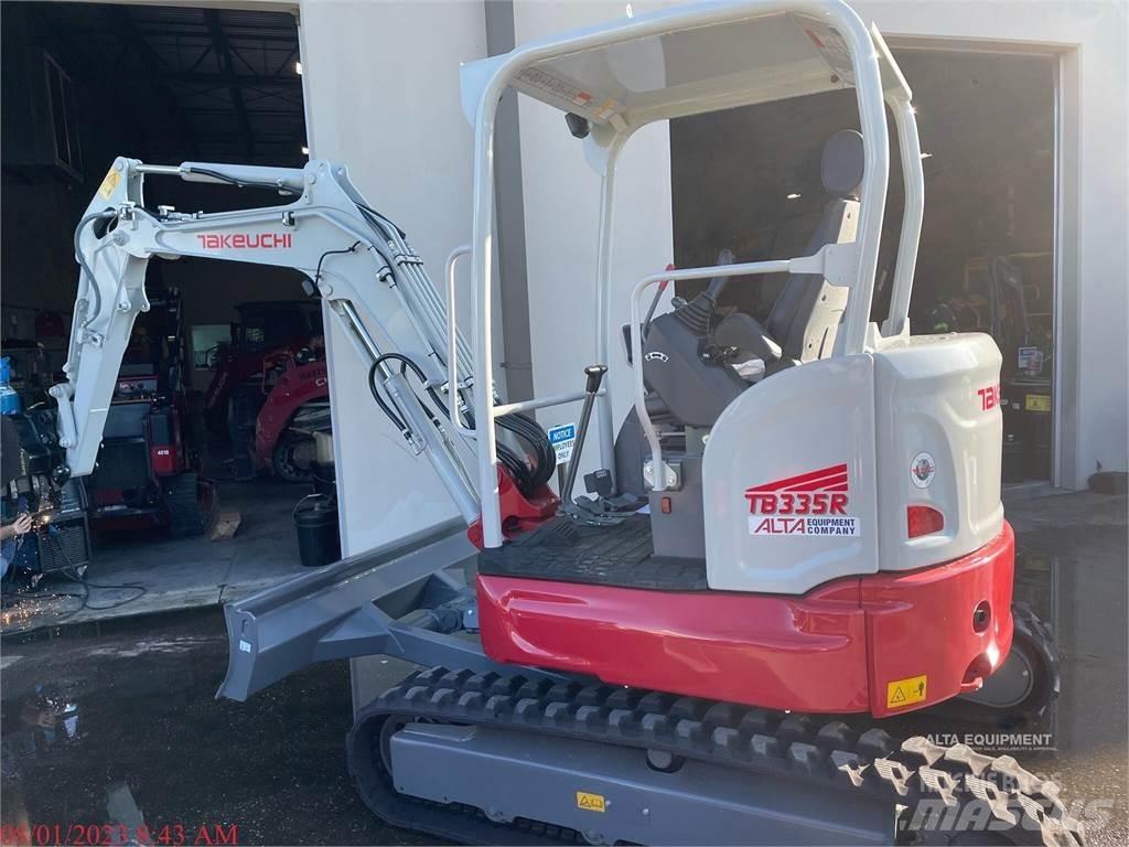 Takeuchi TB335R Mini ekskavatoriai < 7 t