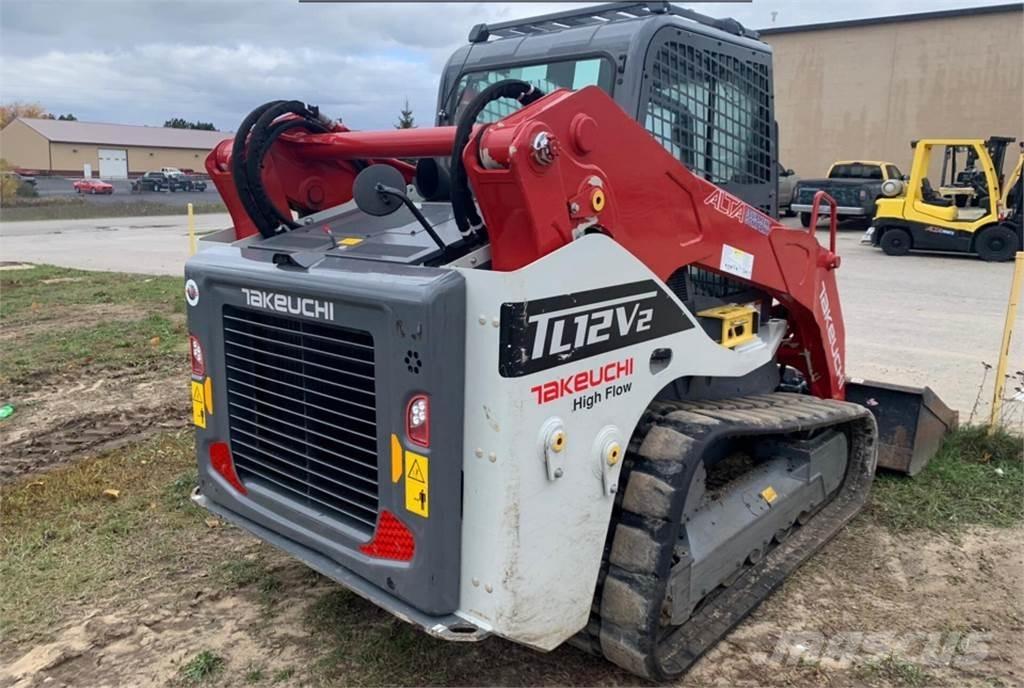 Takeuchi TL12V2 Krautuvai su šoniniu pasukimu