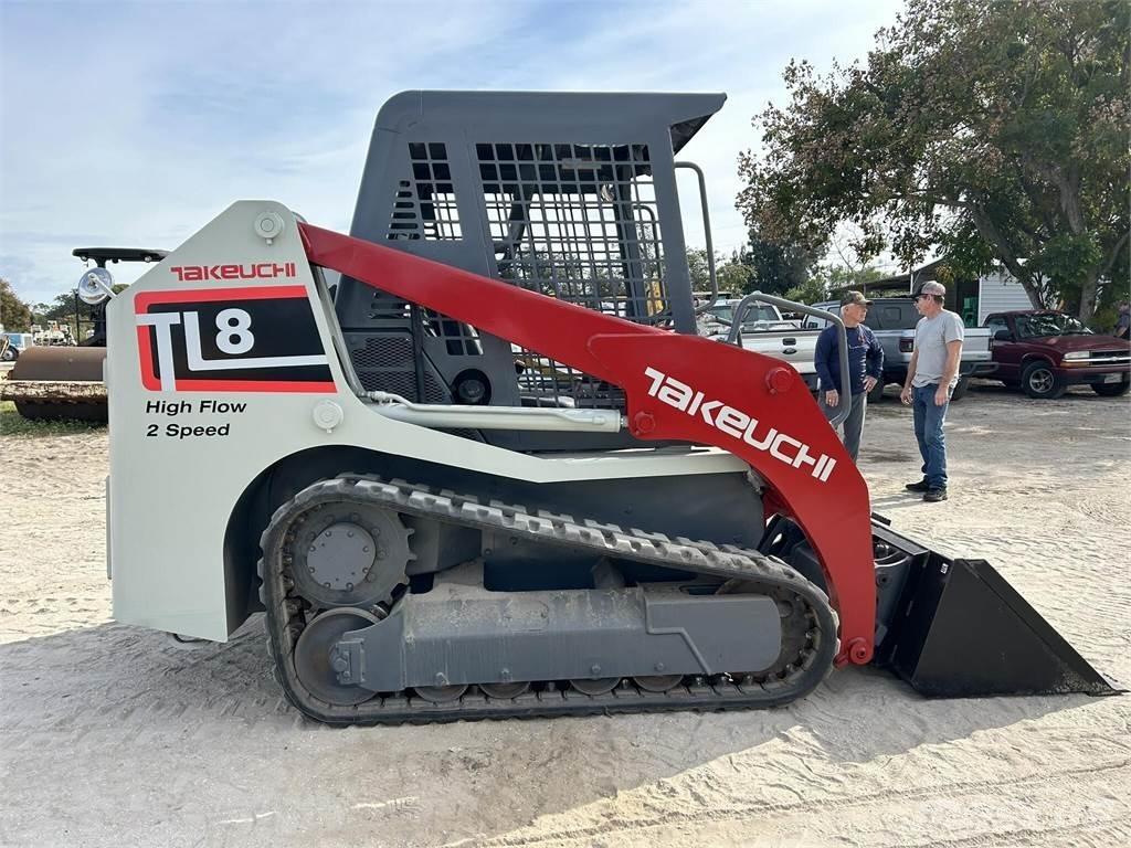 Takeuchi TL8 Krautuvai su šoniniu pasukimu