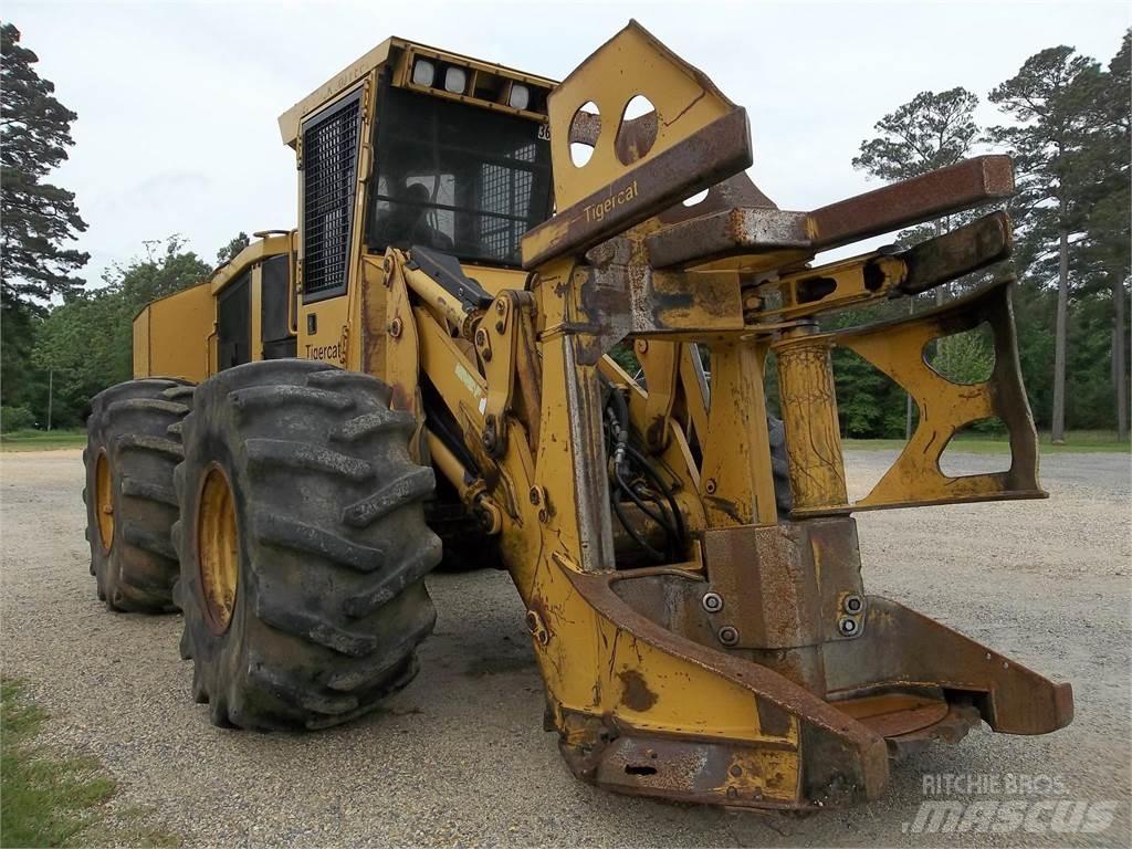 Tigercat 718E Miško pjovimo technika