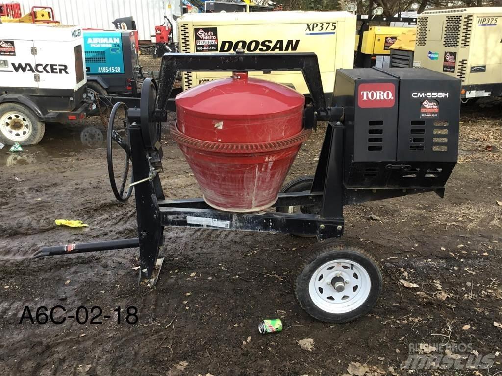 Toro CM658HS Betono/Cemento maišytuvai