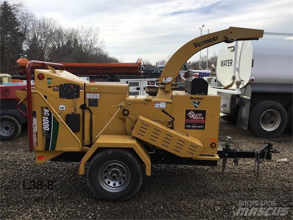 Vermeer BC1000XL Medienos smulkintuvai
