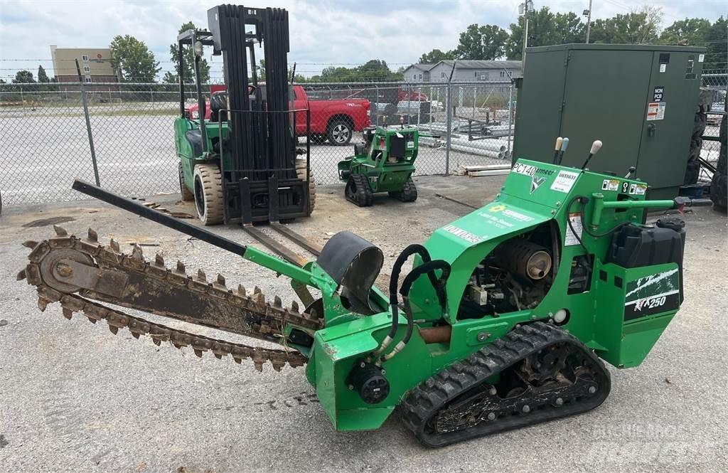 Vermeer RTX250 Tranšėjų ekskavatoriai