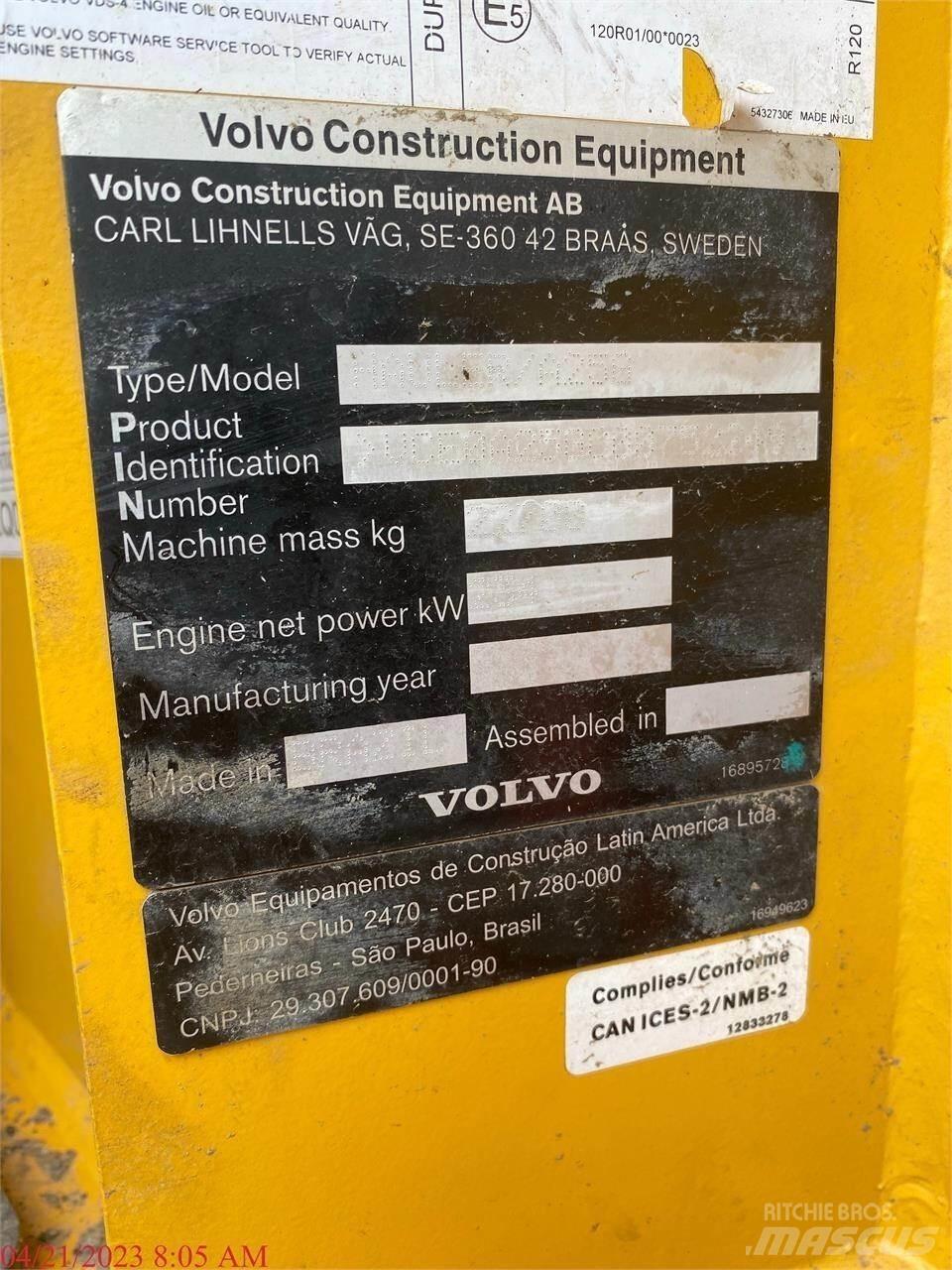 Volvo A25G Karjeriniai savivarčiai