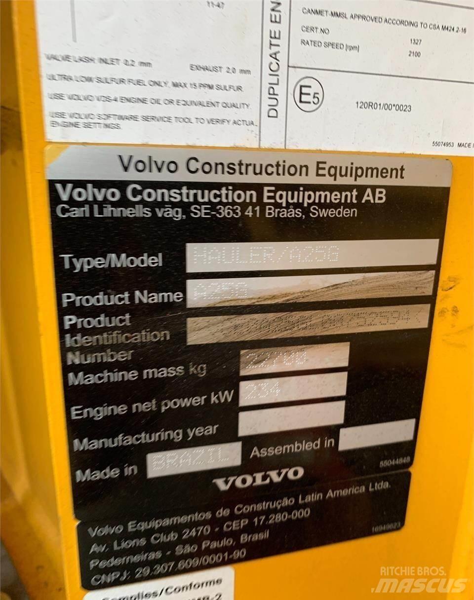 Volvo A25G Karjeriniai savivarčiai