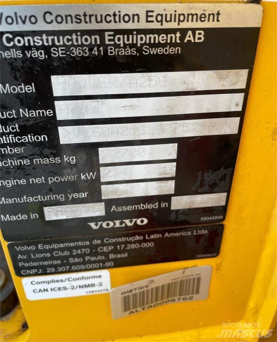 Volvo A25G Karjeriniai savivarčiai