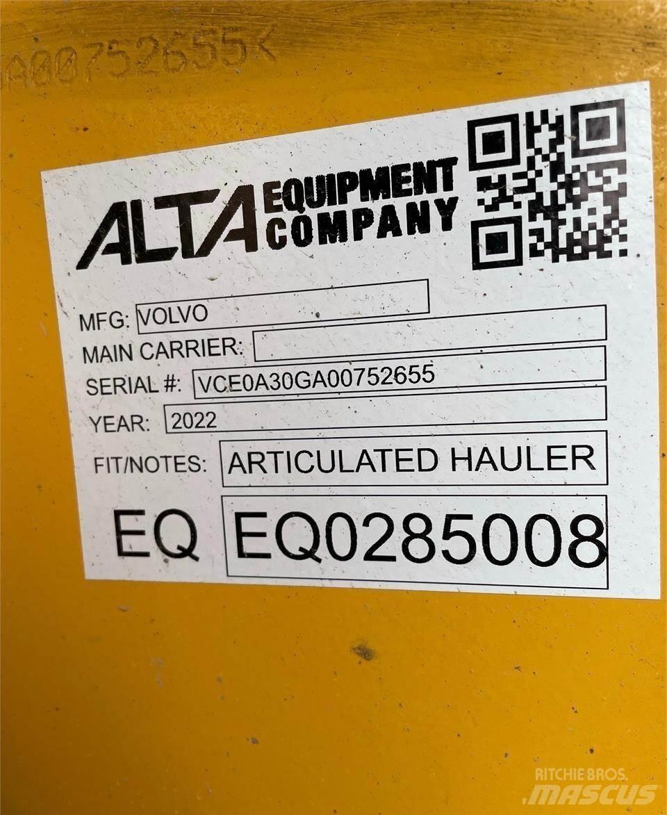 Volvo A30G Karjeriniai savivarčiai