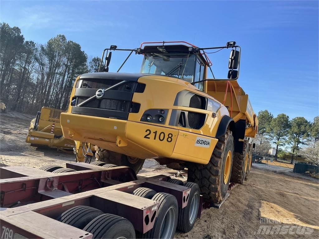 Volvo A40G Karjeriniai savivarčiai