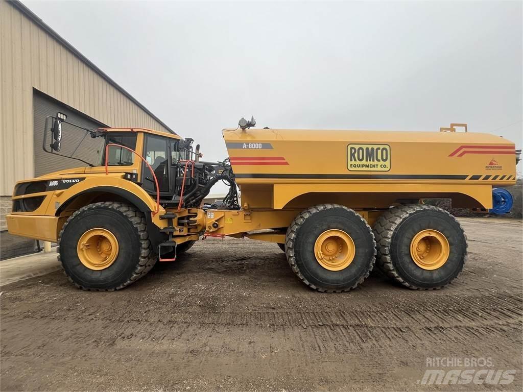 Volvo A40G Vandens sunkvežimiai