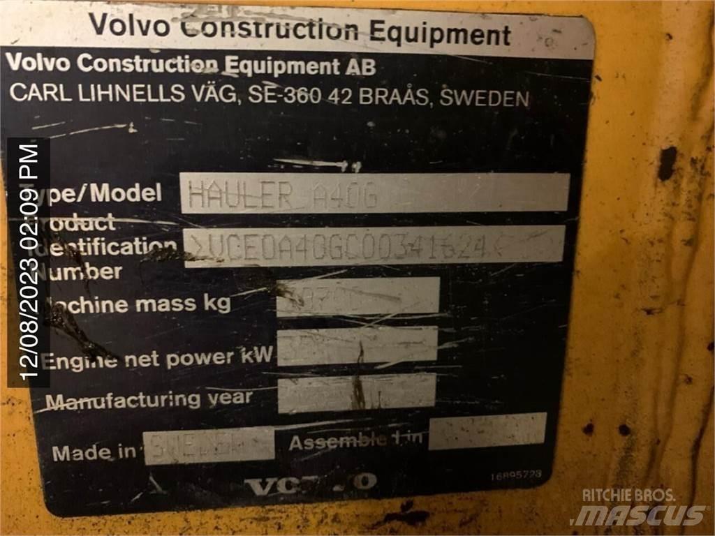 Volvo A40G Karjeriniai savivarčiai