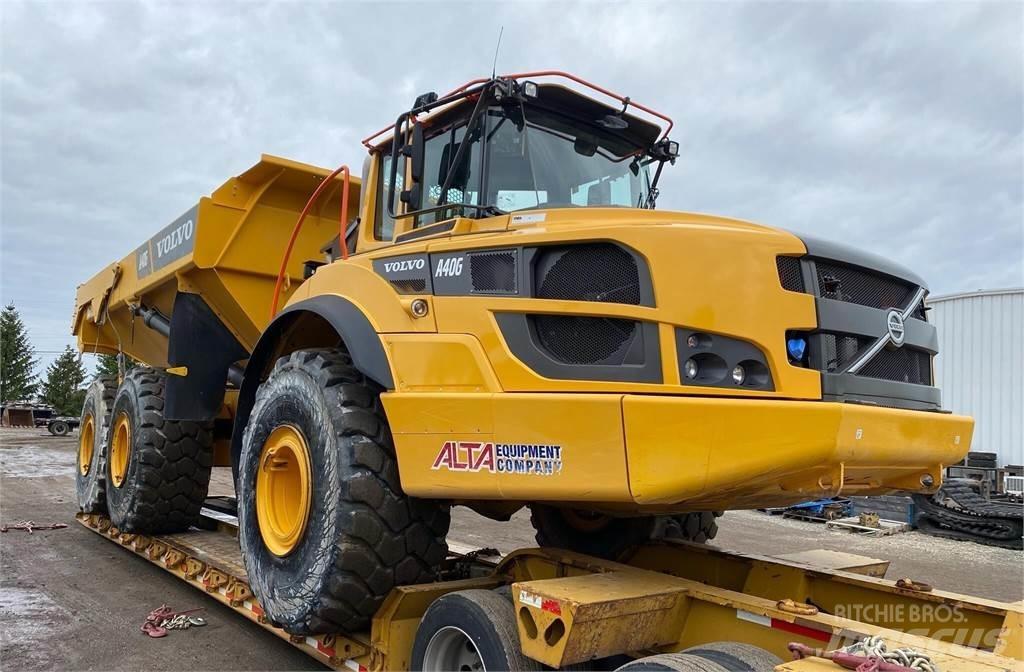 Volvo A40G Karjeriniai savivarčiai