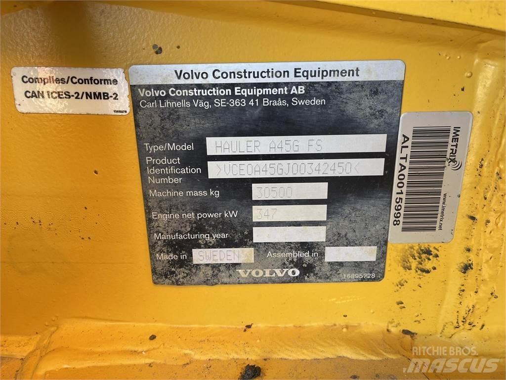 Volvo A45G FS Karjeriniai savivarčiai