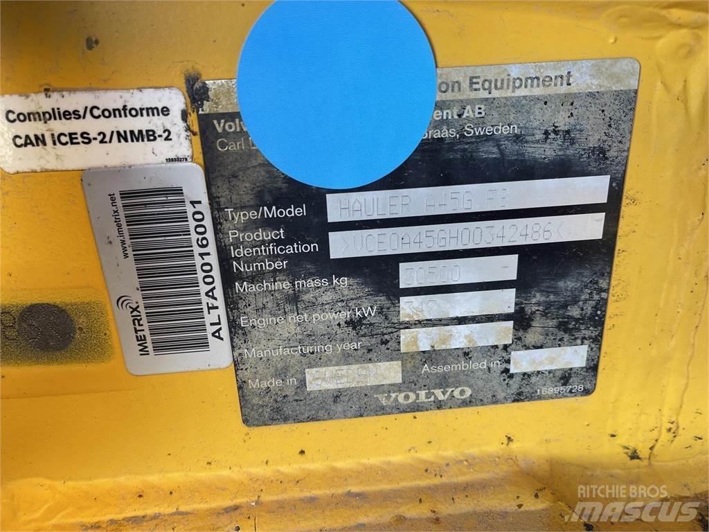 Volvo A45G FS Karjeriniai savivarčiai