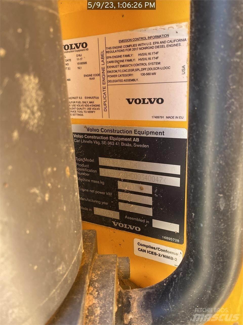 Volvo A60H Karjeriniai savivarčiai