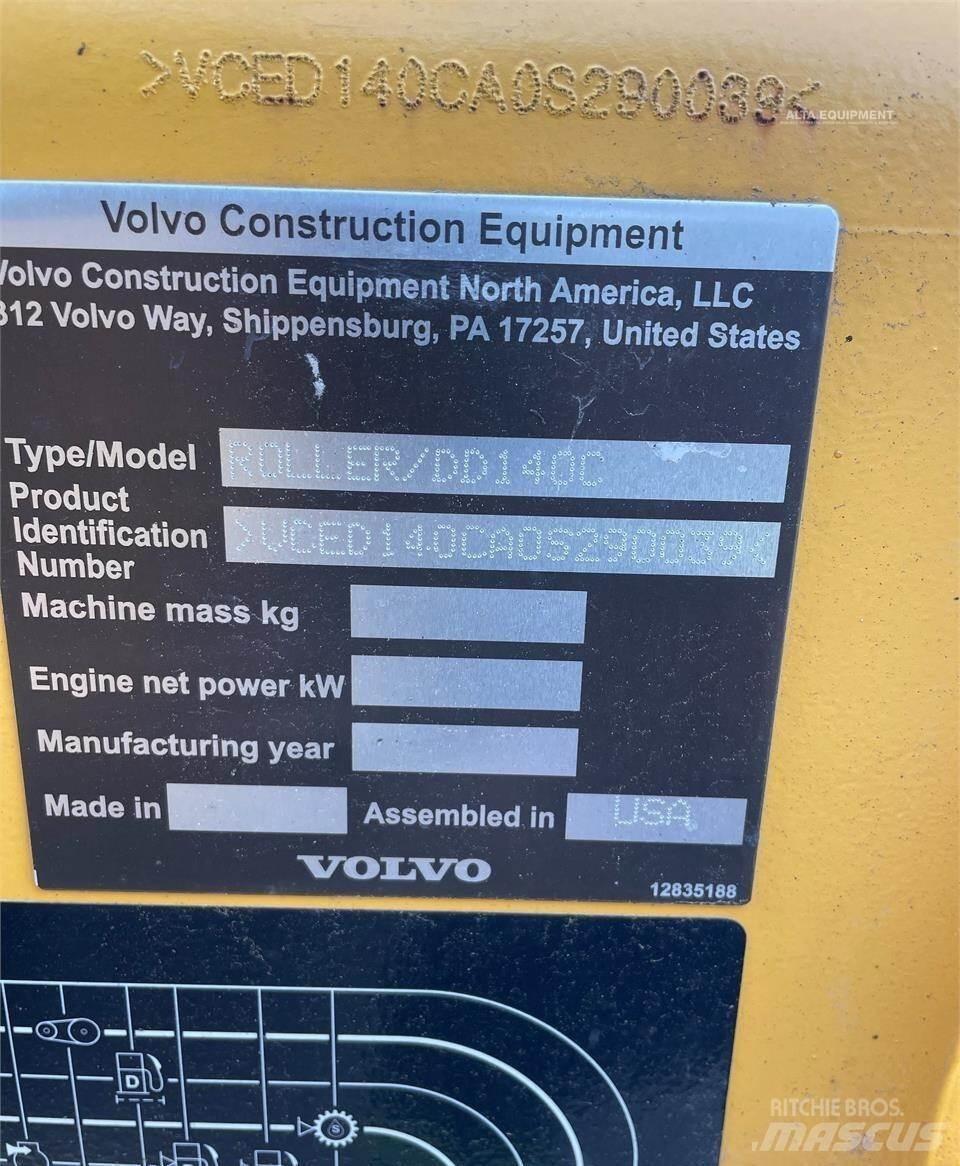 Volvo DD140C Porinių būgnų volai