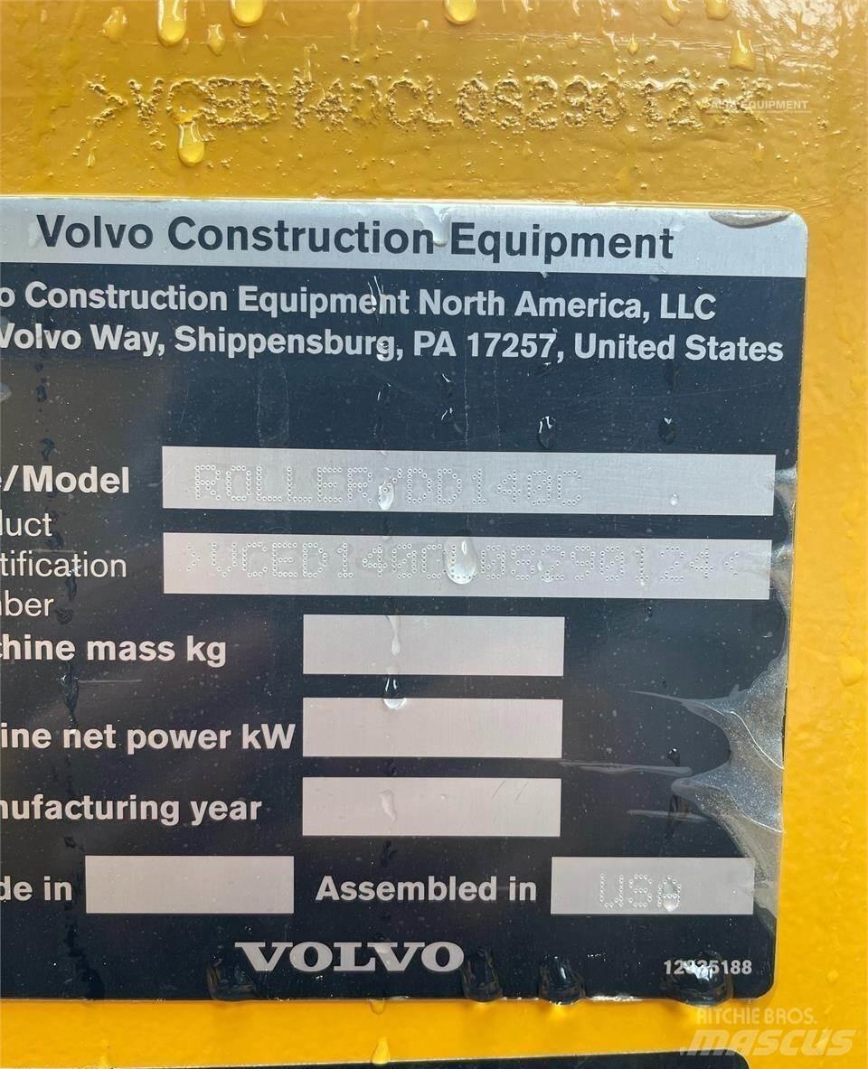 Volvo DD140C Porinių būgnų volai