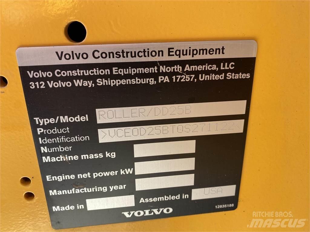 Volvo DD25B Porinių būgnų volai