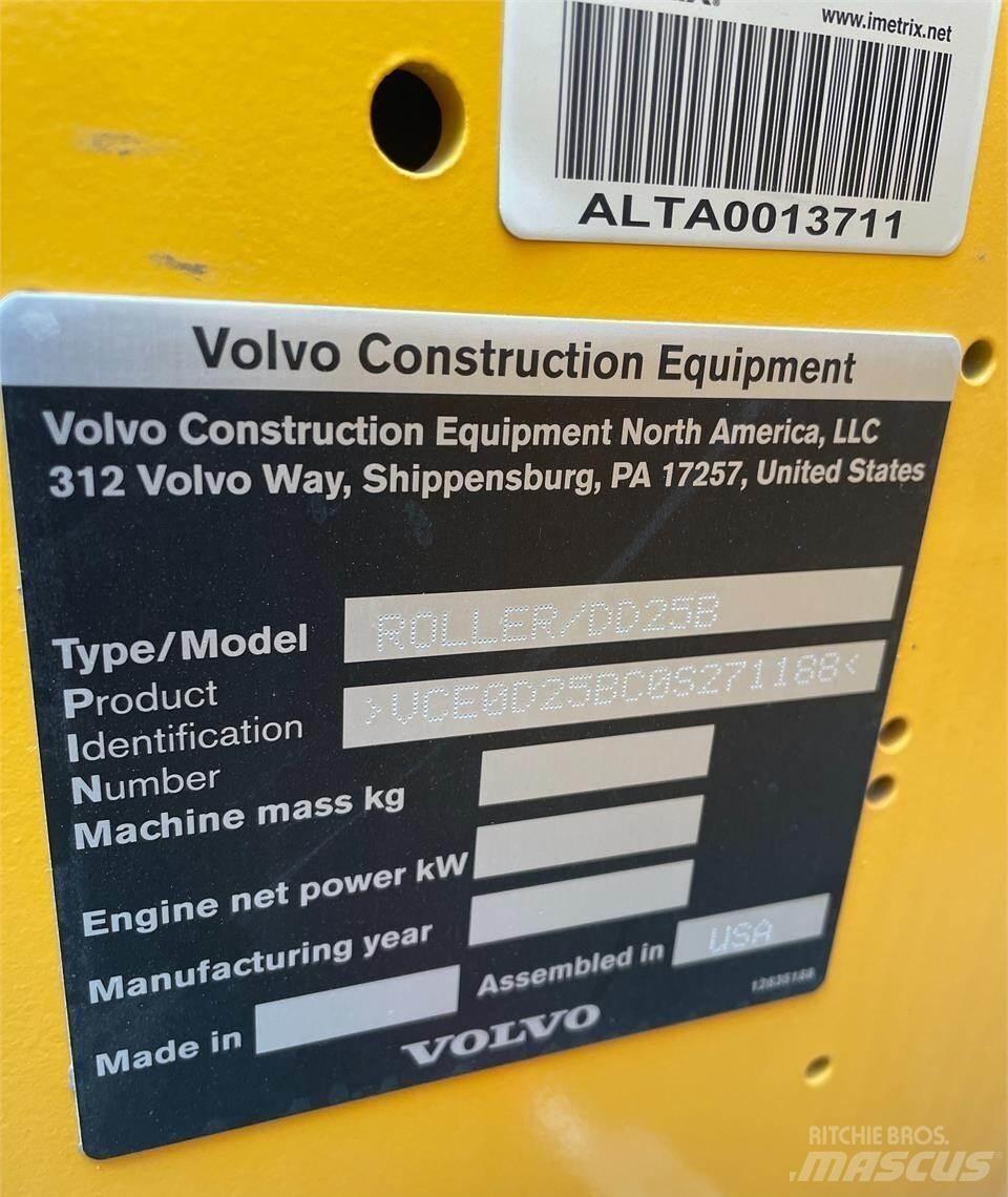 Volvo DD25B Porinių būgnų volai