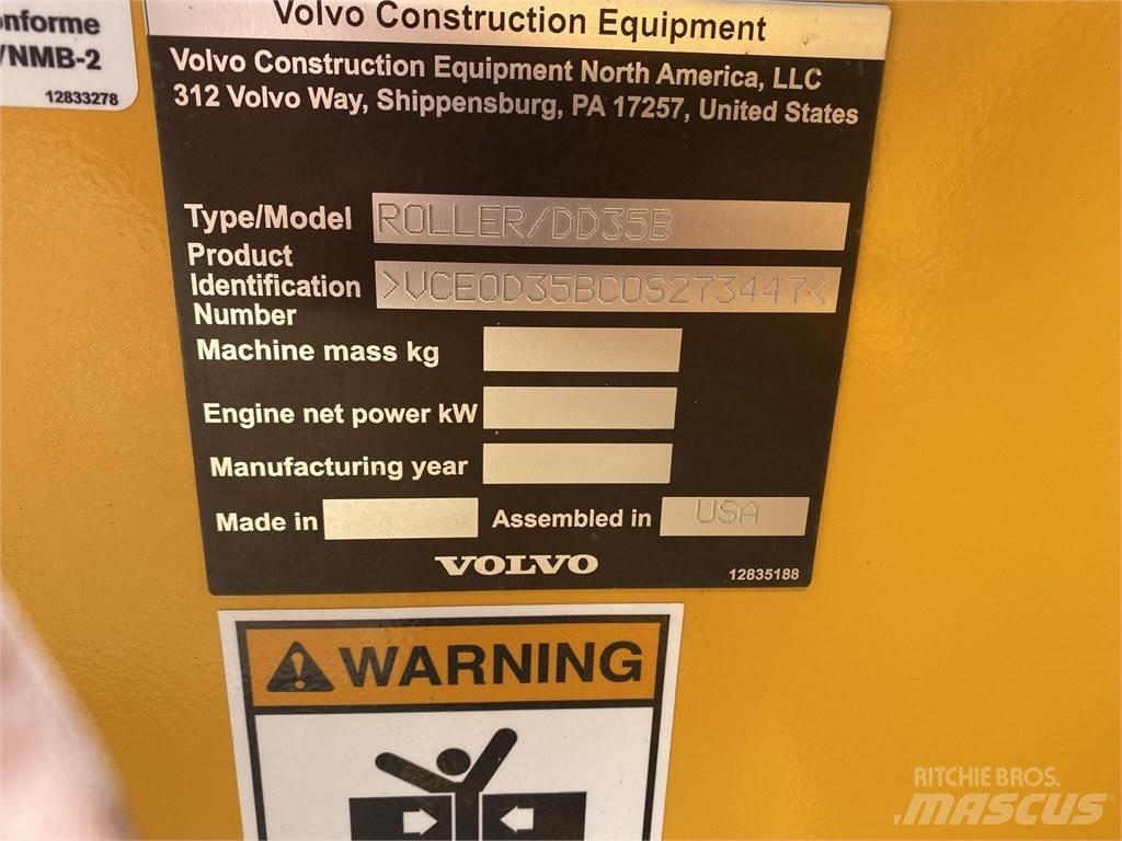 Volvo DD35B Porinių būgnų volai