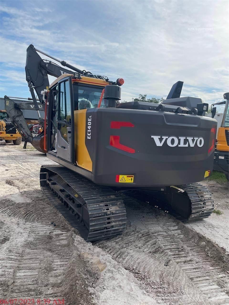 Volvo EC140EL Vikšriniai ekskavatoriai