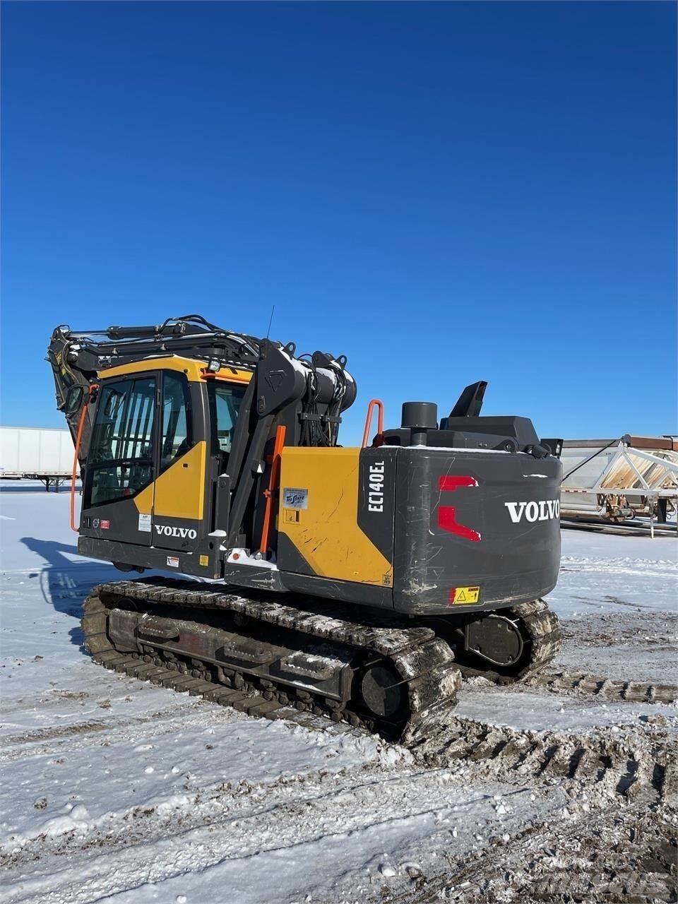 Volvo EC140EL Vikšriniai ekskavatoriai