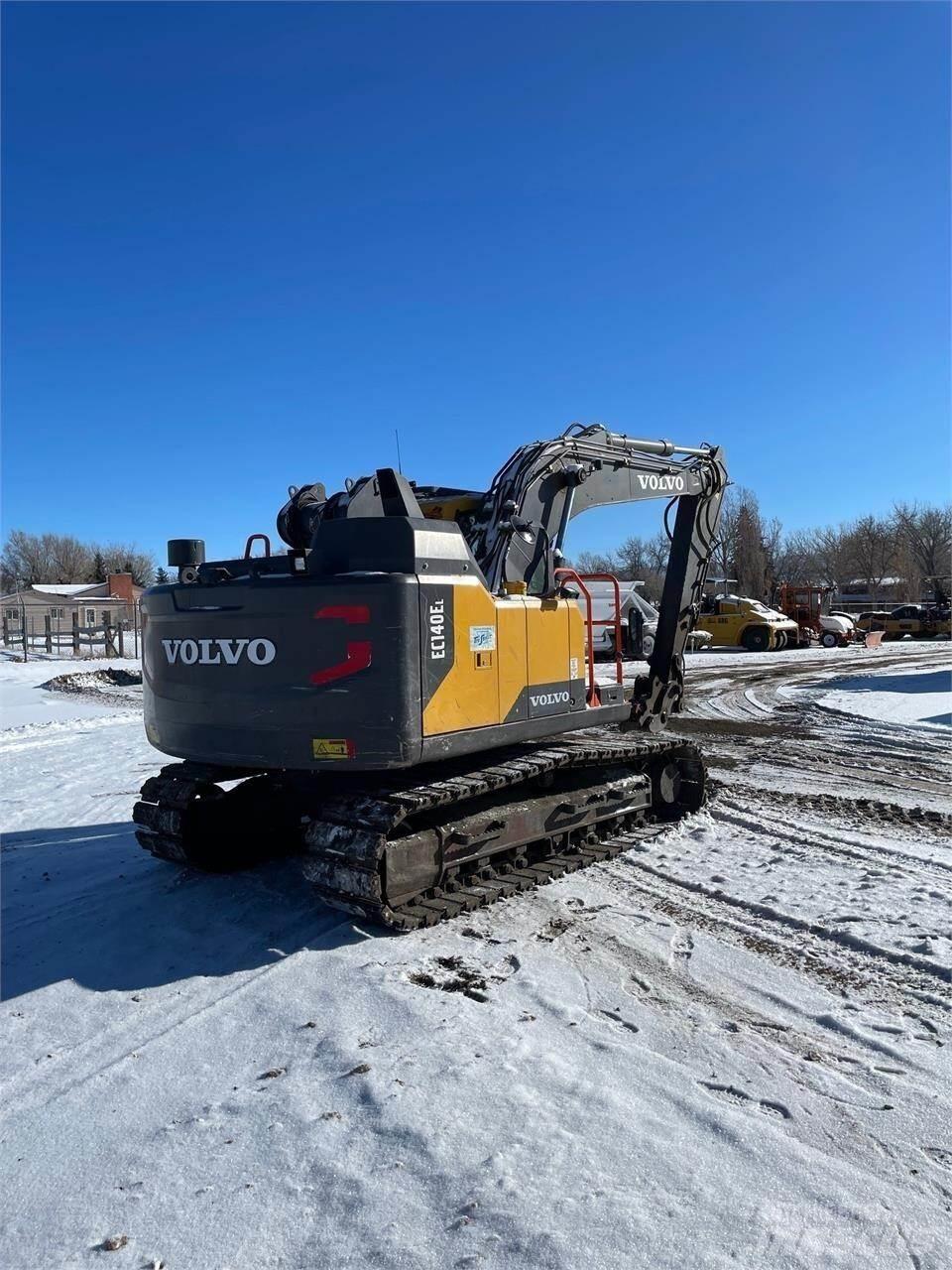 Volvo EC140EL Vikšriniai ekskavatoriai