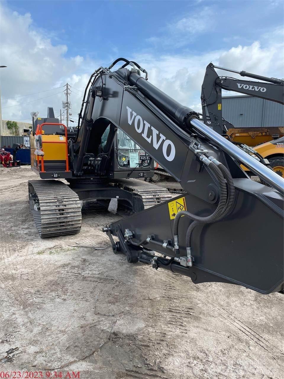 Volvo EC160EL Vikšriniai ekskavatoriai
