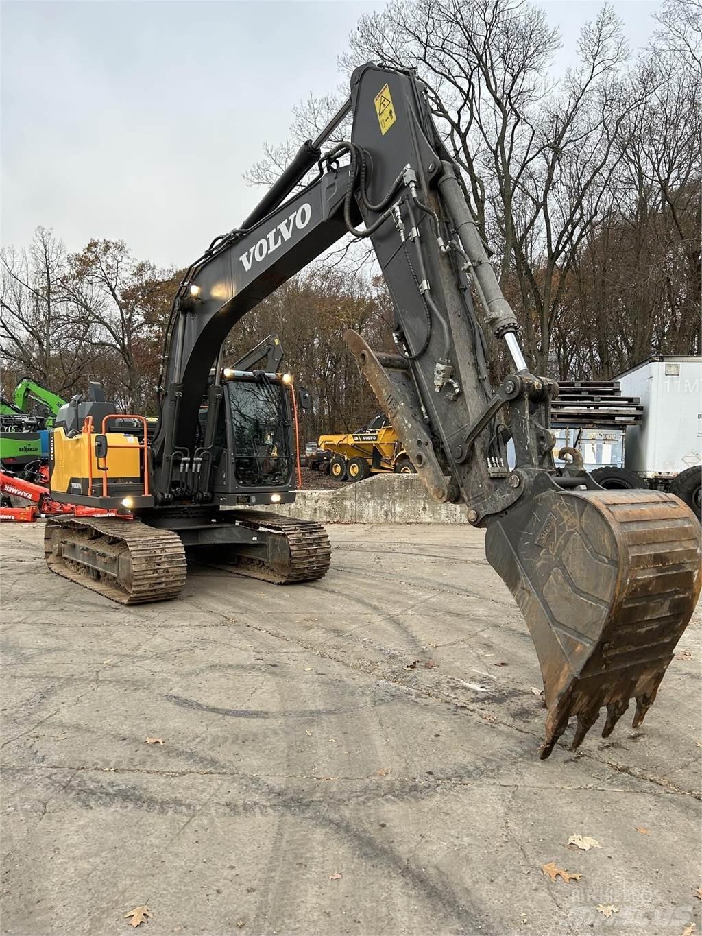 Volvo EC160EL Vikšriniai ekskavatoriai