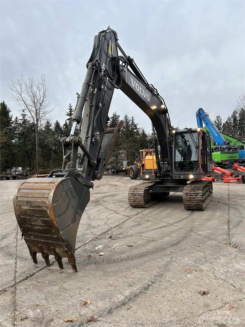 Volvo EC160EL Vikšriniai ekskavatoriai