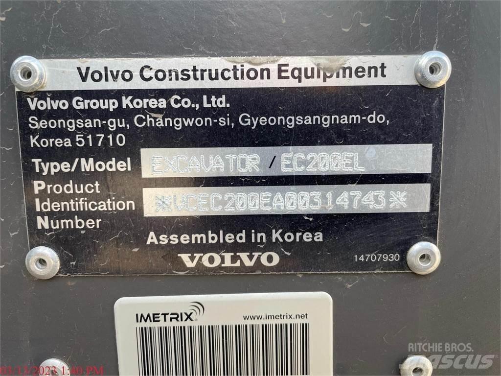 Volvo EC200EL Vikšriniai ekskavatoriai