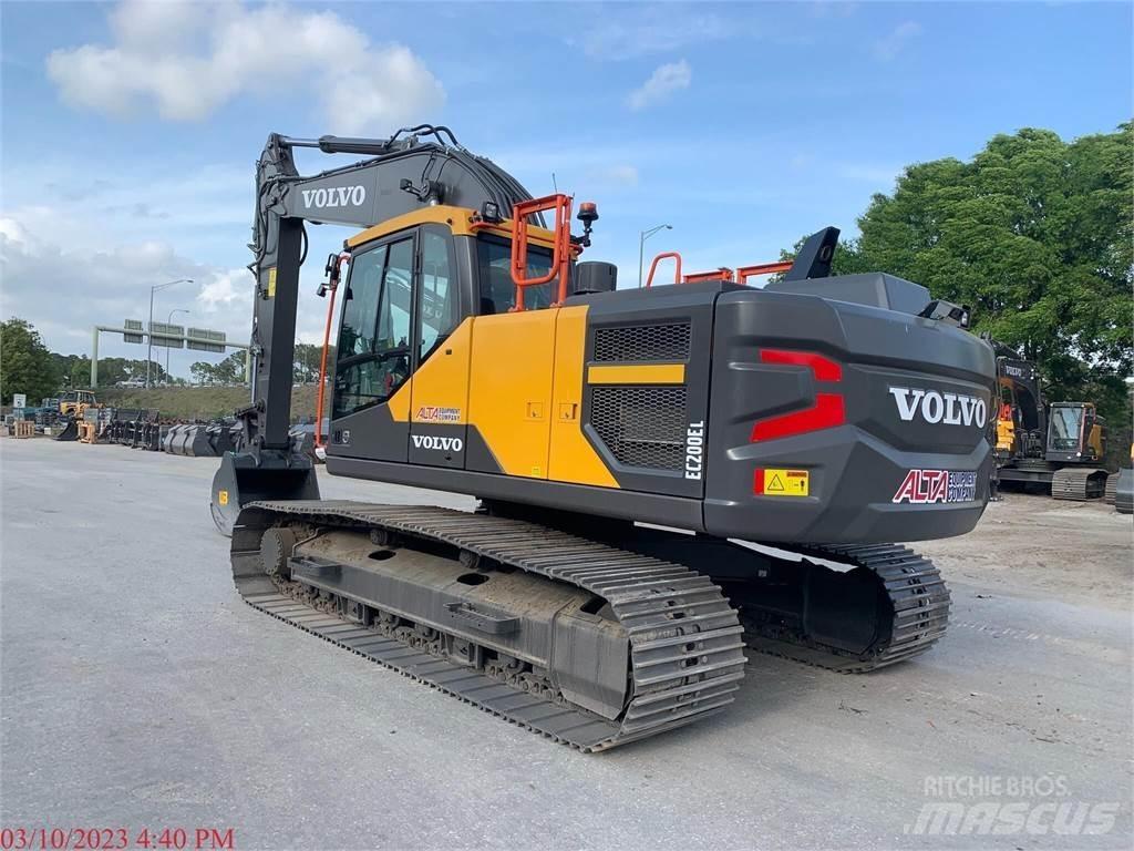 Volvo EC200EL Vikšriniai ekskavatoriai