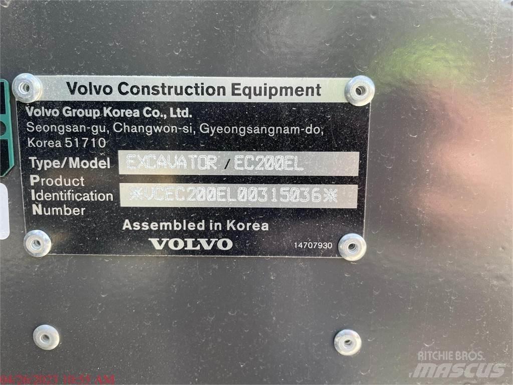 Volvo EC200EL Vikšriniai ekskavatoriai