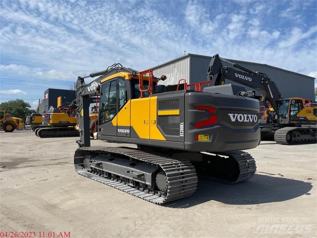 Volvo EC200EL Vikšriniai ekskavatoriai